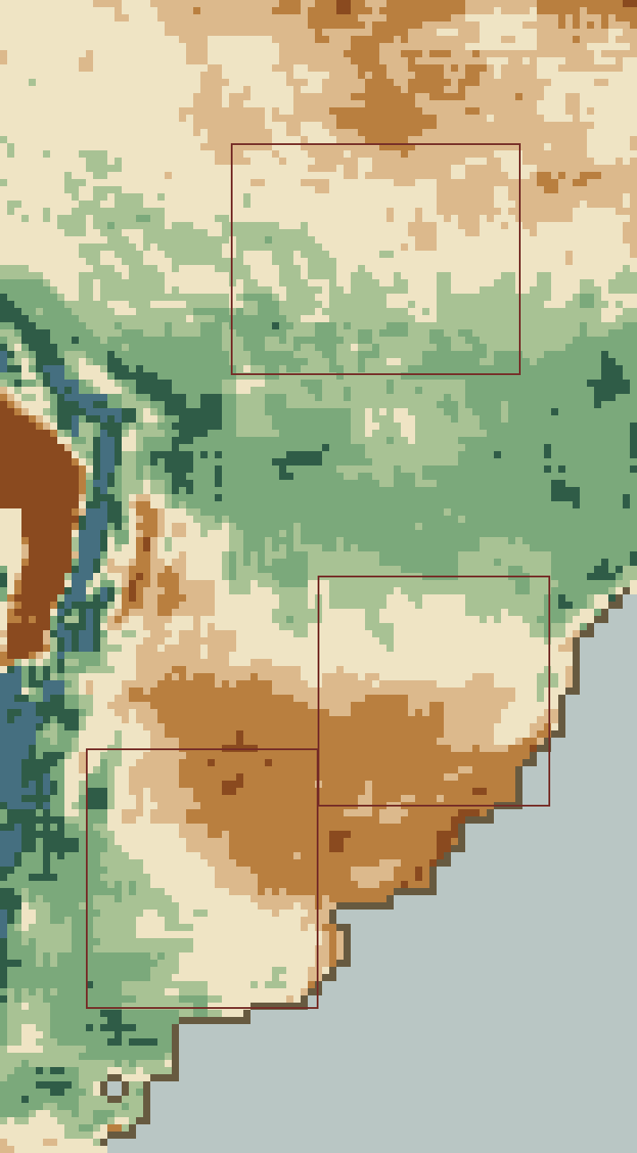 Rainfall, percent of normal, week 2, over the Soybeans · South America belts