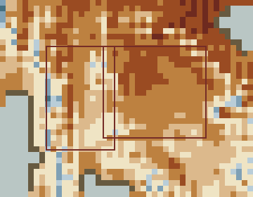Temperature anomaly, week 1, over the Sugar · Thailand belts
