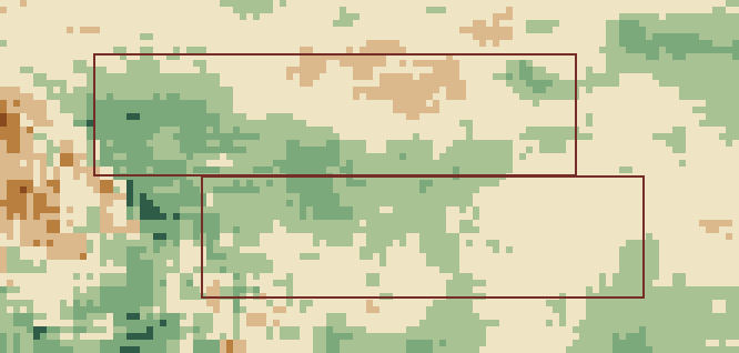 Rainfall, percent of normal, week 2, over the Spring Wheat · Minneapolis HRS belts
