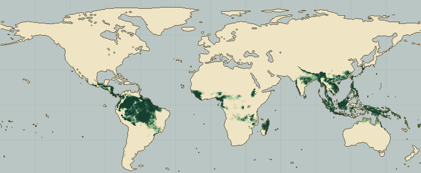 Global climatic suitability map for Cumin